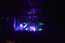 LEGO BIG MORLのライブの様子。（Photo by RUI HASHIMOTO［SOUND SHOOTER & STINGRAY］）