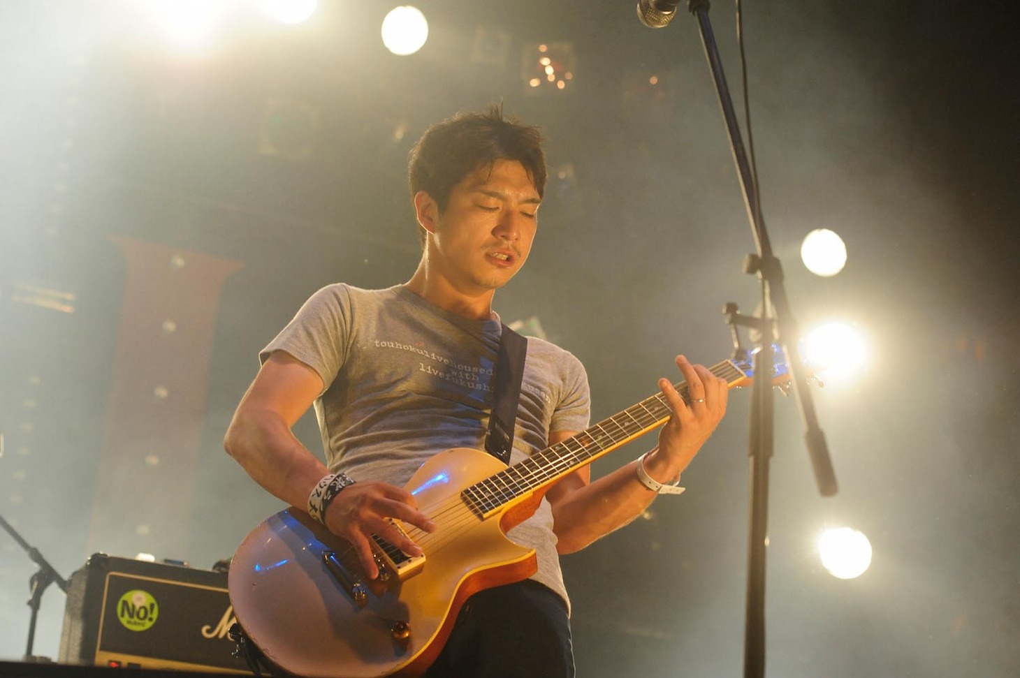 森勇介（G, Vo / locofrank）（Photo by Teppei Kishida）