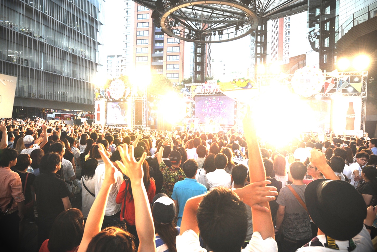 昨年のライブの模様。