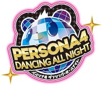 PlayStarion Vita「ペルソナ4 ダンシング・オールナイト」ロゴ (c)ATLUS (c)SEGA All rights reserved.