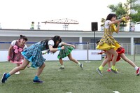 「ときめき▽宣伝部 ～1st SEASON～ 土っキュン▽!!土っキュン▽!!ツアー」の様子。