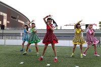 「ときめき▽宣伝部 ～1st SEASON～ 土っキュン▽!!土っキュン▽!!ツアー」の様子。