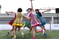 「ときめき▽宣伝部 ～1st SEASON～ 土っキュン▽!!土っキュン▽!!ツアー」の様子。