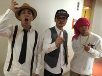 左からTEE、KATSUYUKI a.k.a DJ CONTROLER、HAN-KUN。