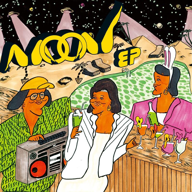 ZEN-LA-ROCK「MOON EP」ジャケット