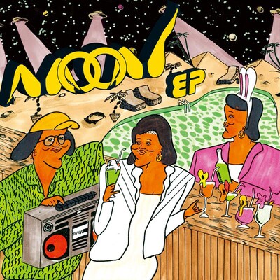 ZEN-LA-ROCK「MOON EP」ジャケット