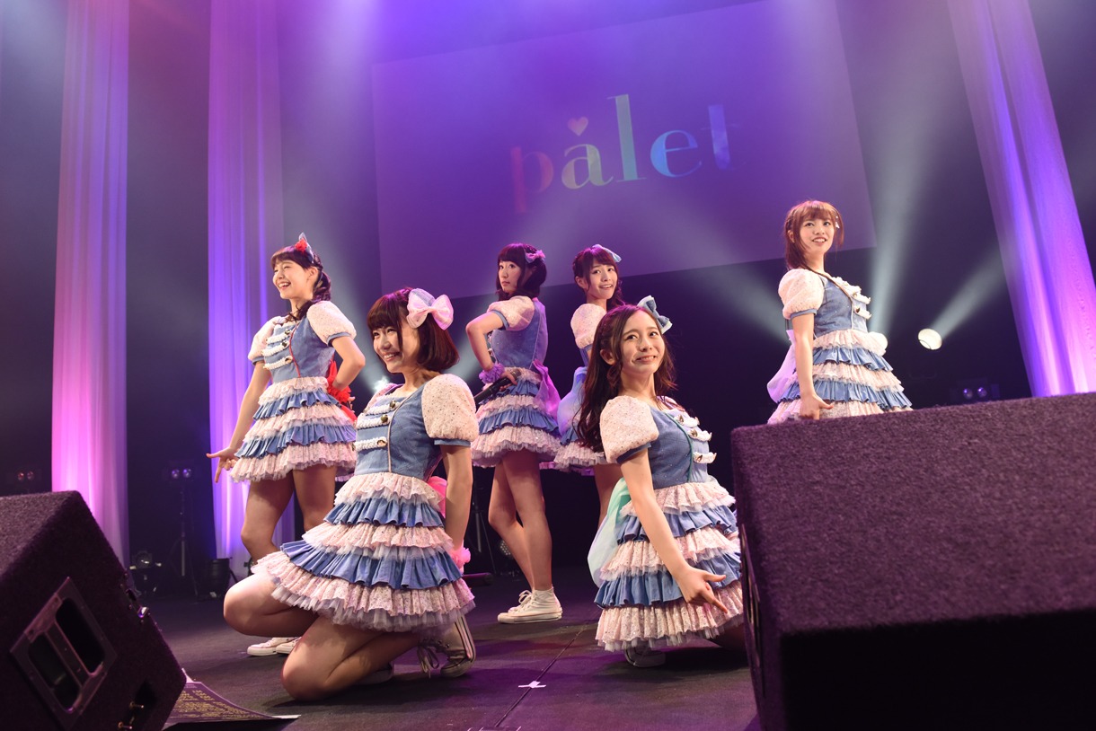 「Palet 3rd Anniversary LIVE ～Time to Change～」の様子。