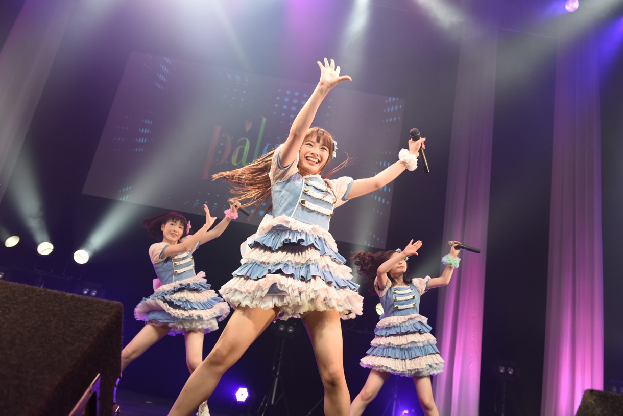 「Palet 3rd Anniversary LIVE ～Time to Change～」の様子。