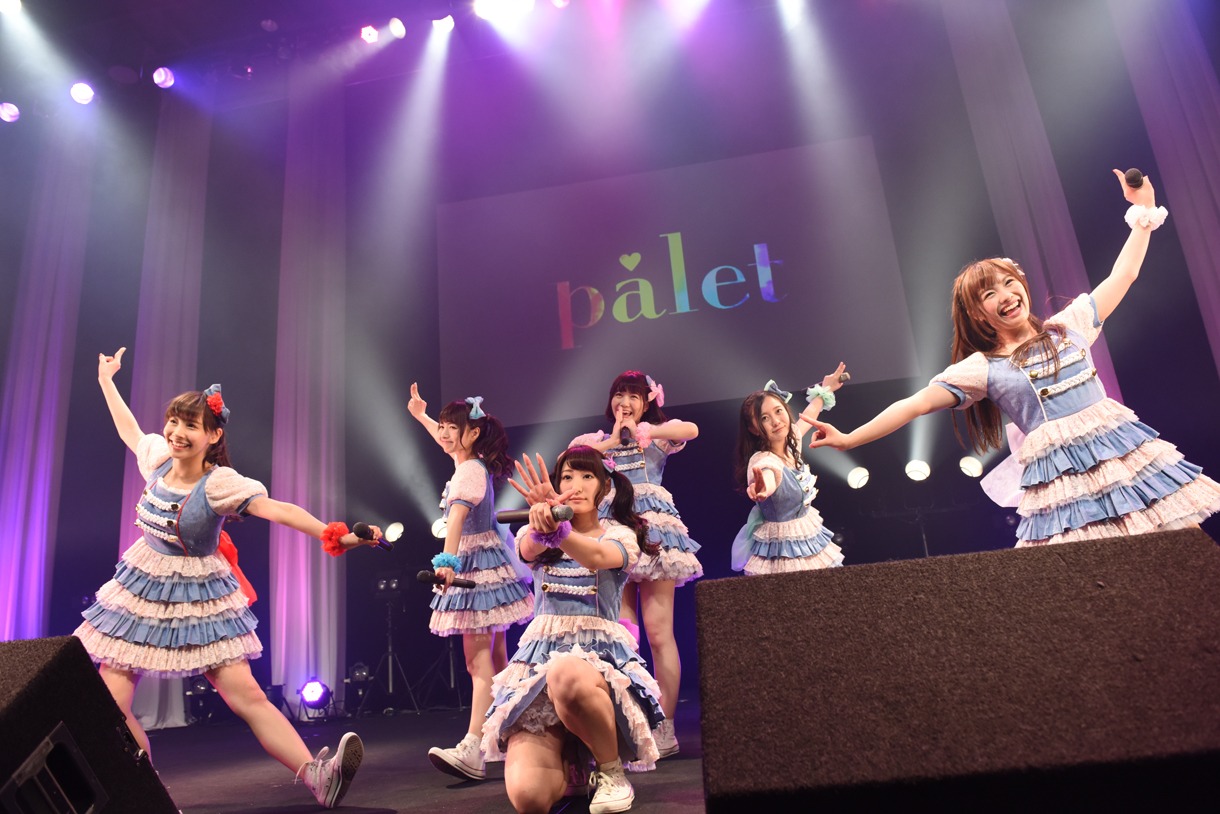 「Palet 3rd Anniversary LIVE ～Time to Change～」の様子。