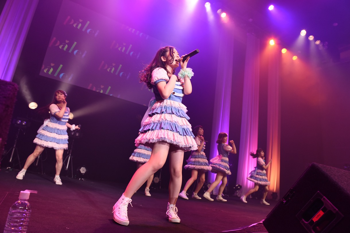 「Palet 3rd Anniversary LIVE ～Time to Change～」の様子。