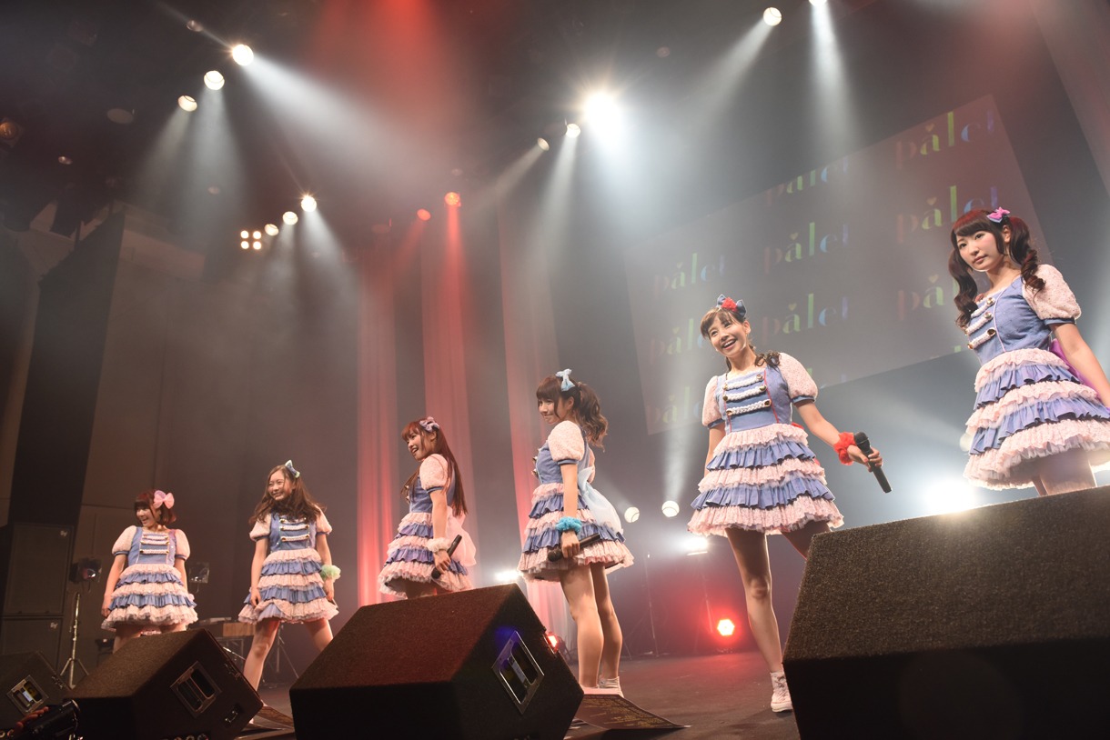 「Palet 3rd Anniversary LIVE ～Time to Change～」の様子。