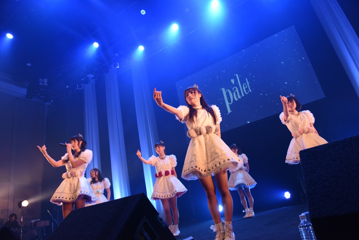 「Palet 3rd Anniversary LIVE ～Time to Change～」の様子。