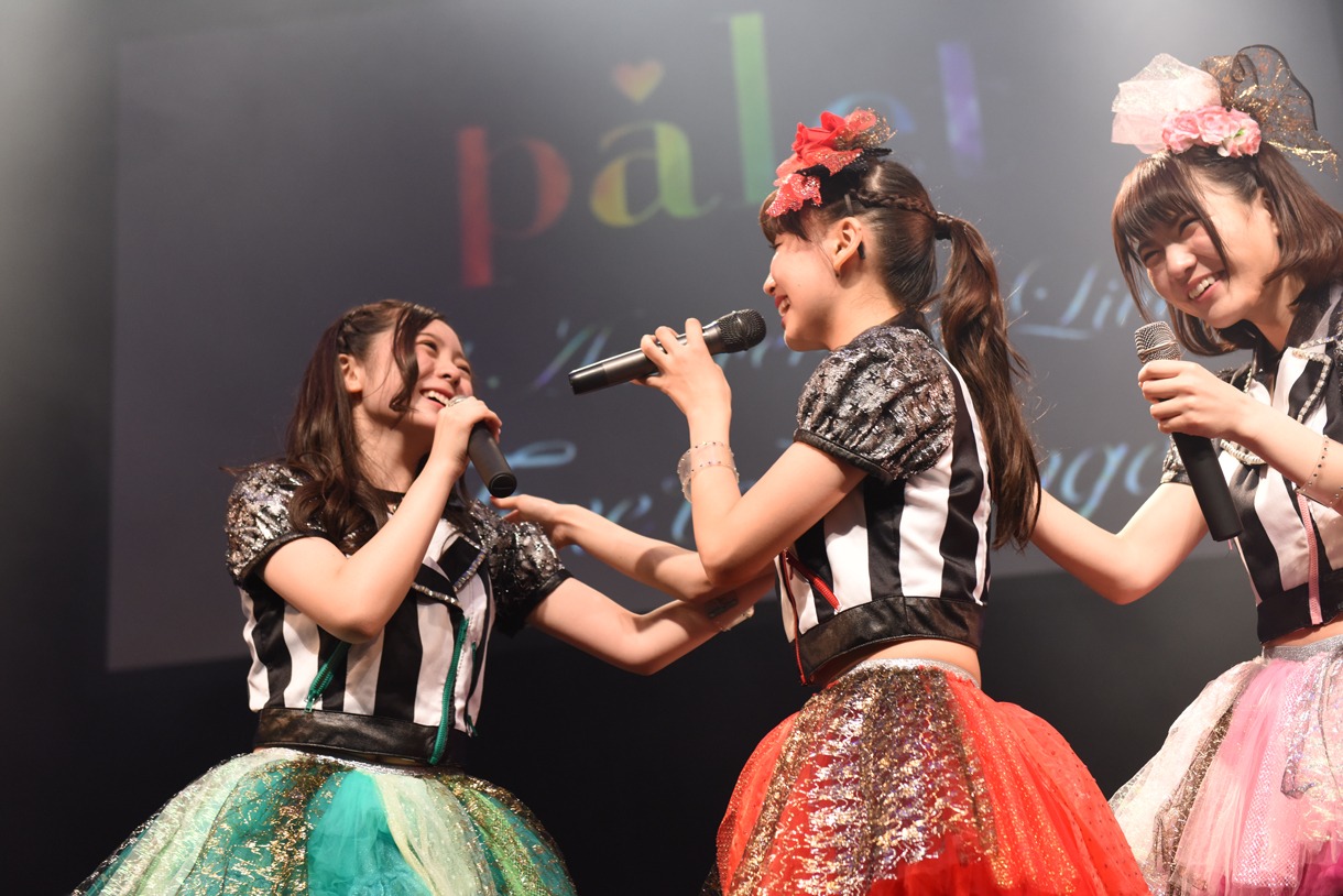 「Palet 3rd Anniversary LIVE ～Time to Change～」の様子。