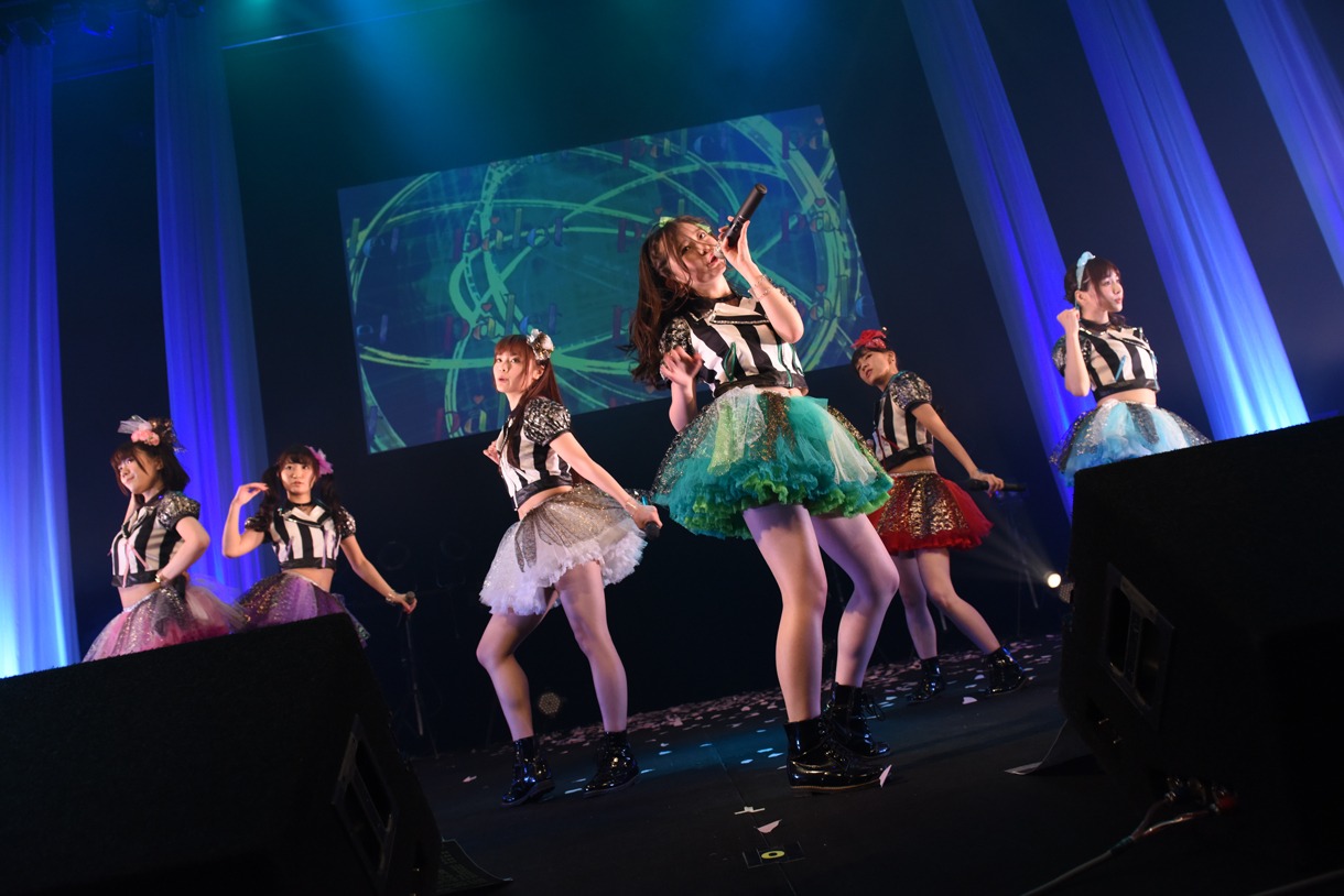 「Palet 3rd Anniversary LIVE ～Time to Change～」の様子。