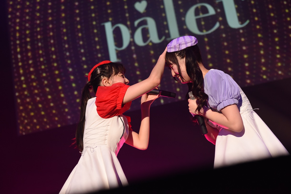 「Palet 3rd Anniversary LIVE ～Time to Change～」の様子。