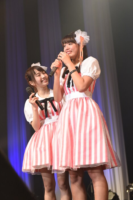 卒業の挨拶を行う木元みずき。