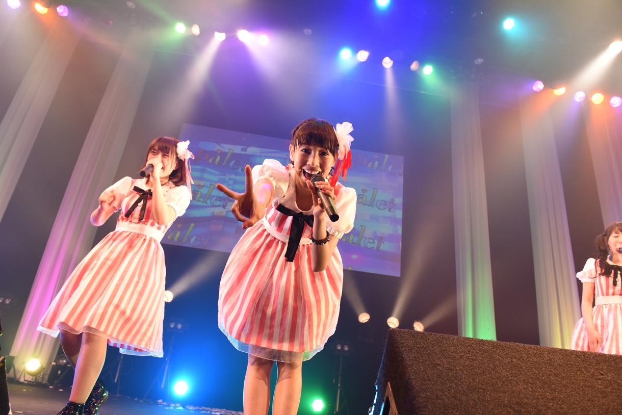 「Palet 3rd Anniversary LIVE ～Time to Change～」の様子。