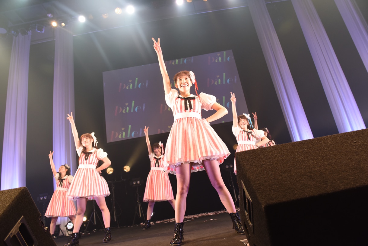 「Palet 3rd Anniversary LIVE ～Time to Change～」の様子。