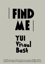 YUI「FIND ME YUI Visual Best」DVD / Blu-ray通常盤ジャケット