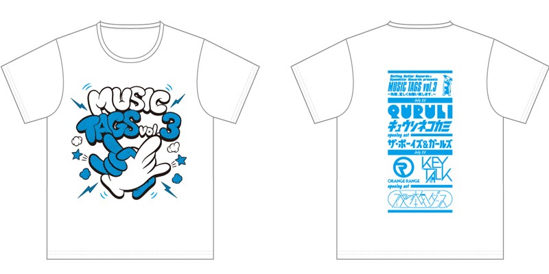 グッズのTシャツのデザイン。