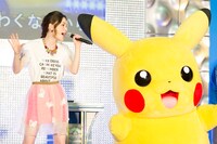 昨日6月27日に「次世代ワールドホビーフェア '15 Summer」にて行われた「ポケテレプレゼンツ！ ポケモン・ザ・ムービーXY スペシャルステージ」の様子。（Photo by Satoshi Hata）