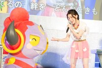 昨日6月27日に「次世代ワールドホビーフェア '15 Summer」にて行われた「ポケテレプレゼンツ！ ポケモン・ザ・ムービーXY スペシャルステージ」の様子。（Photo by Satoshi Hata）