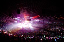 ももいろクローバーZ「女祭り2014 ～Ristorante da MCZ～」の様子。