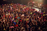 女王蜂「アルバム『奇麗』リリースツアー『女神たちの売春』」東京・赤坂BLITZ公演の様子。（撮影：中野修也）