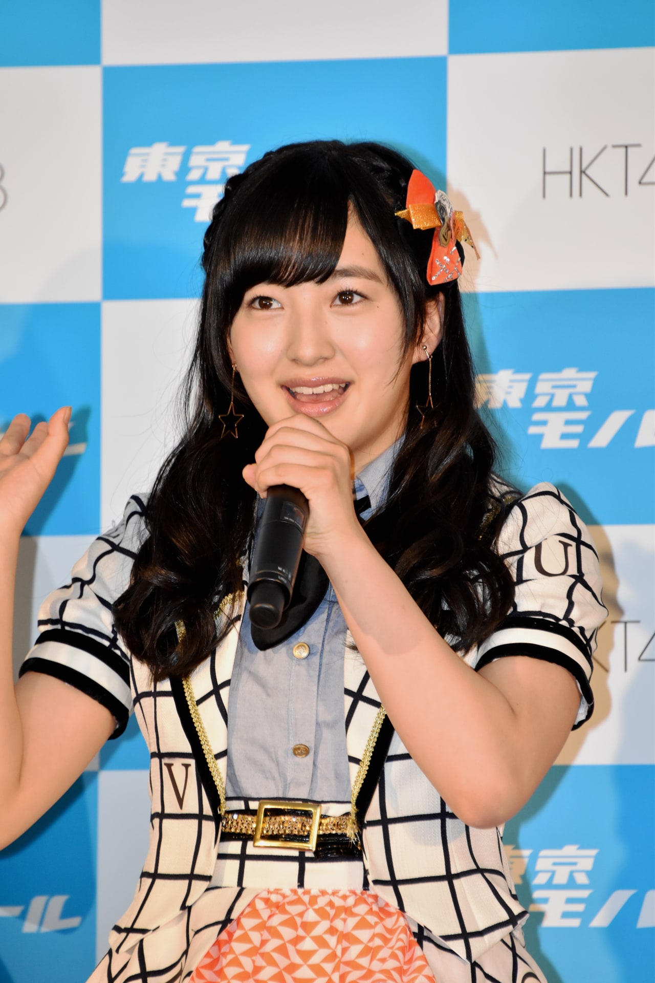 田島芽瑠 - HKT48、CM会見で指原水着ライブにツッコミ「自分は脱ぎたく