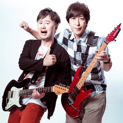 左から大渡亮（Do As Infinity）と伊藤一朗 （Every Little Thing）。