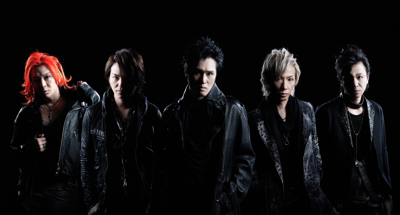 SIAM SHADE。左から2番目がDAITA（G）。