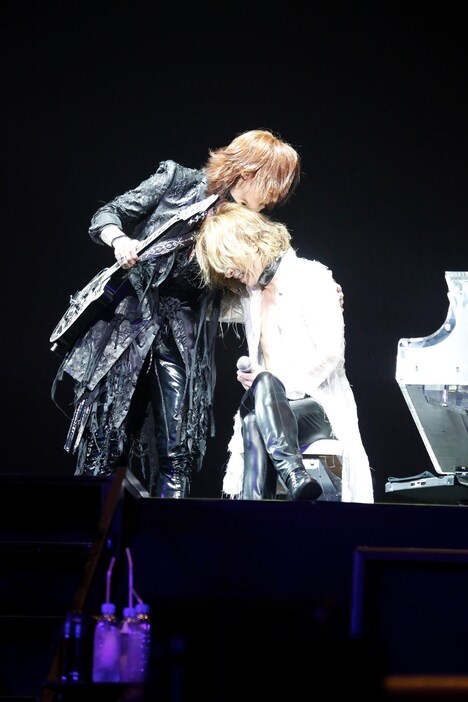 SUGIZOとYOSHIKI。(写真提供:LUNATIC FEST.)