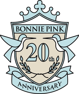 BONNIE PINKデビュー20周年記念ロゴ