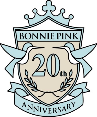 BONNIE PINKデビュー20周年記念ロゴ
