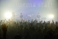 cinema staff「cinema staff 4th FULL ALBUM [blueprint] release tour “land=ocean”」東京・Zepp DiverCity TOKYO公演の様子。（撮影：橋本塁［SOUND SHOOTER］）