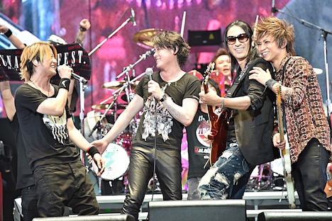 「LUNATIC FEST.」2015年6月28日公演のアンコールセッションの様子。（写真提供：LUNATIC FEST.）