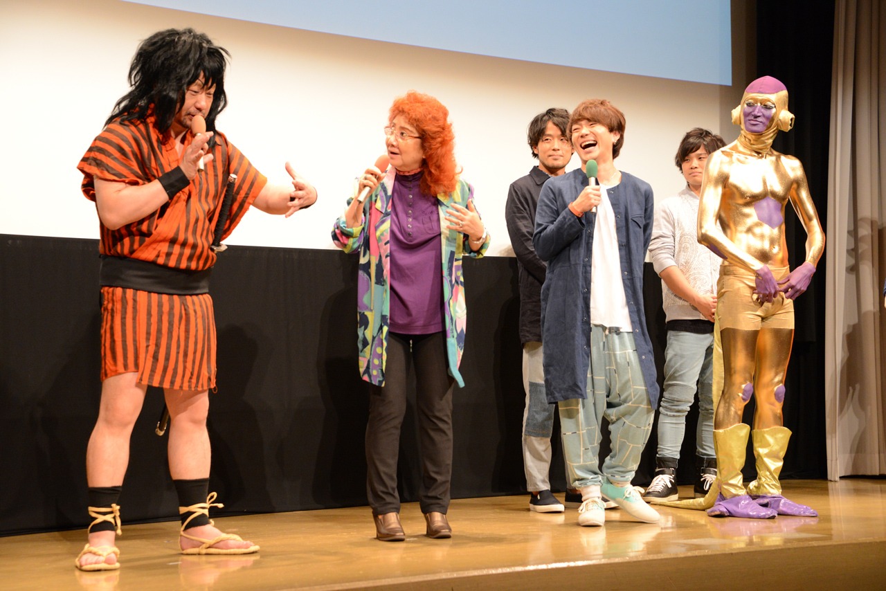 トークショーの様子。