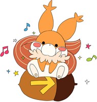 「きたまえ↑」公式イメージキャラクター・キー