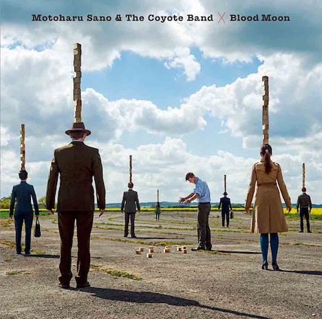 佐野元春＆THE COYOTE BAND「BLOOD MOON」ジャケット