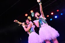 左から田尻あやめ、緒方真優。