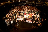 7月2日に東京・タワーレコード渋谷店B1F CUTUP STUDIOで行われた「DEAD POP FESTiVAL 2015 "CHAOS STAGE" AUDITION」の様子。（写真提供：EMI Records）