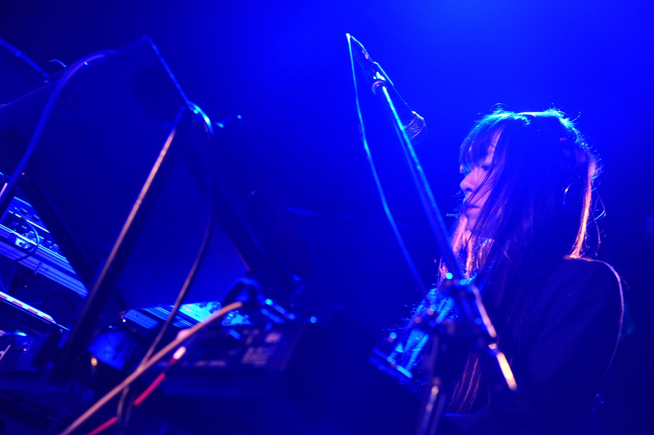 6月9日に石川・vanvan V4にて行われたThe Flickersのライブの様子。（Photo by MASANORI FUJIKAWA）