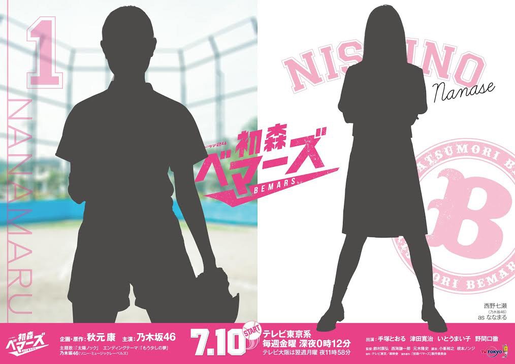 東京メトロ12駅に掲出されるポスターのイメージ。(c)「初森ベマーズ」製作委員会