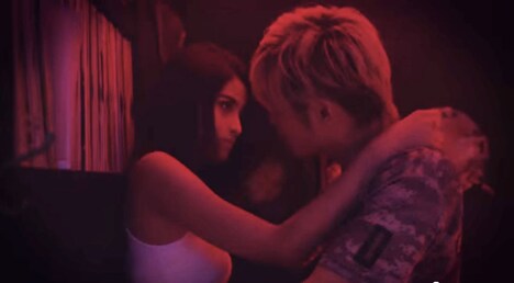 RIZE「PARTY HOUSE」MVのワンシーン。