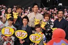 藤原竜也、篠原信一、山本美月らが浴衣で登壇！艶やかポケモン試写会