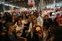 7月4日（現地時間）にフランス・パリにて実施された「Japan Expo」でのYOSHIKI（Dr, Piano / X JAPAN）。（写真提供：株式会社ジャパンミュージックエージェンシー）