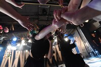 NECRONOMIDOL単独ライブ「ANNO UMBRAE」の様子。