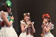 左から緒方真優、長谷川愛里、其原有沙。
