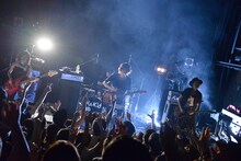 「HaKU“I HEAR YOU”TOUR 2015」WWW公演の様子。