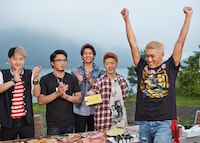 「夏、思い出、GENERATIONS」のワンシーン。